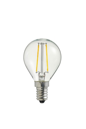 Ljuskälla LED Klar Filament Klot E14
