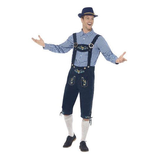 Traditional Rutger Bavarian Deluxe Maskeraddräkt - Medium