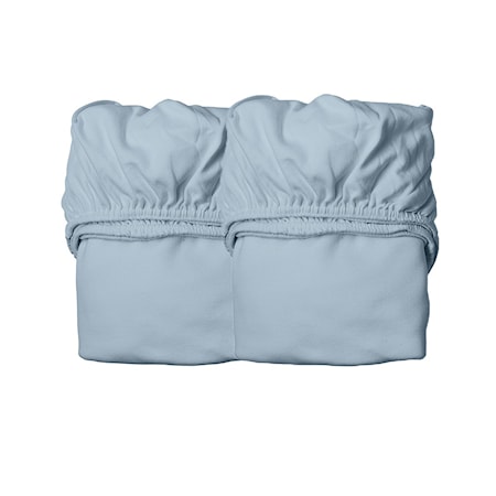 Lakan till Juniorsäng 2-pack Dusty blue