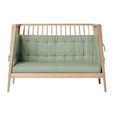 Soffklädsel till Linea och Luna babysäng 120 cm Grön