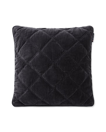 Kuddfodral Quiltad Bomull Sammet
