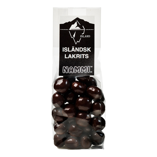 Nammi Bingókúlur Isländsk Lakrits - 140 gram