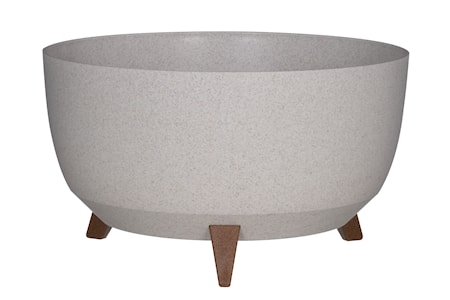 Roma Eco Blomkruka med ben 47 cm Sand