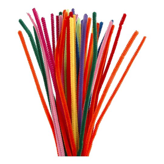 Piprensare Blandade Färger - 50-pack