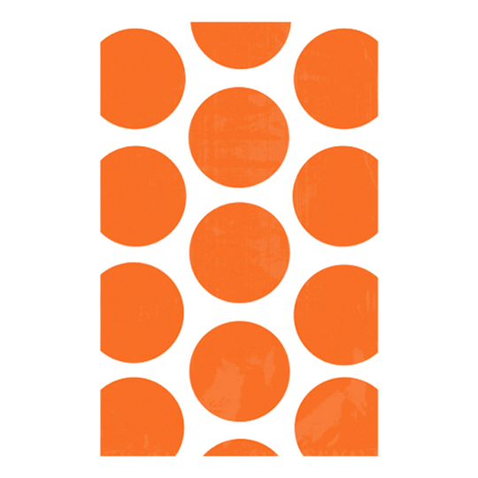 Kalaspåsar Polka Dot Orange - 10-pack