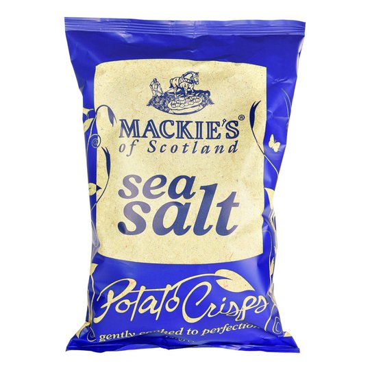 Mackie's Sea Salt Chips - 150 gram