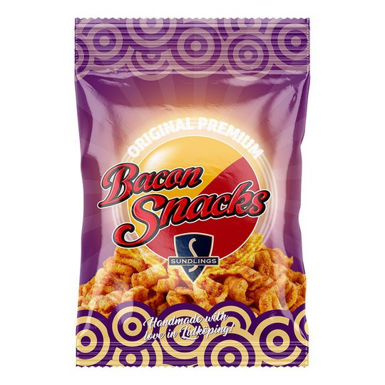 Sundlings Bacon Snacks - 20 g