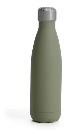 Stålflaska Gummifinish Grön 50cl