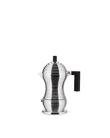 Pulcina Espressobryggare 1 kopp Aluminium/Svart