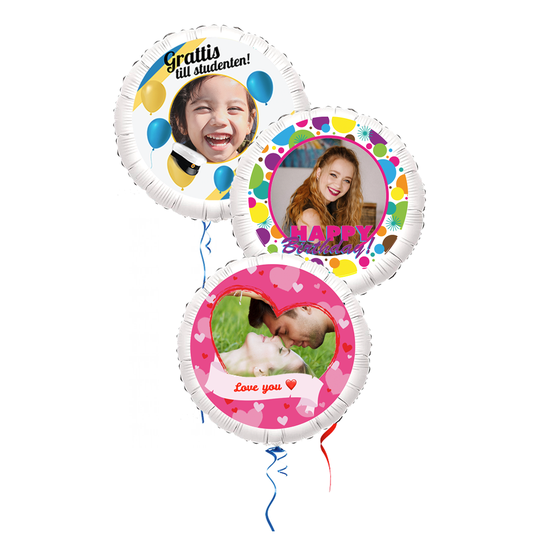 Designa Din Egen Folieballong - Utan helium