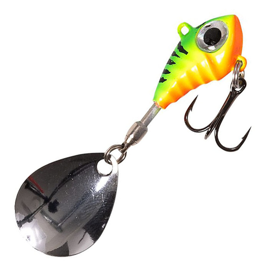 Fladen Conrad Vibra Tail 10 g Firetiger/Silver