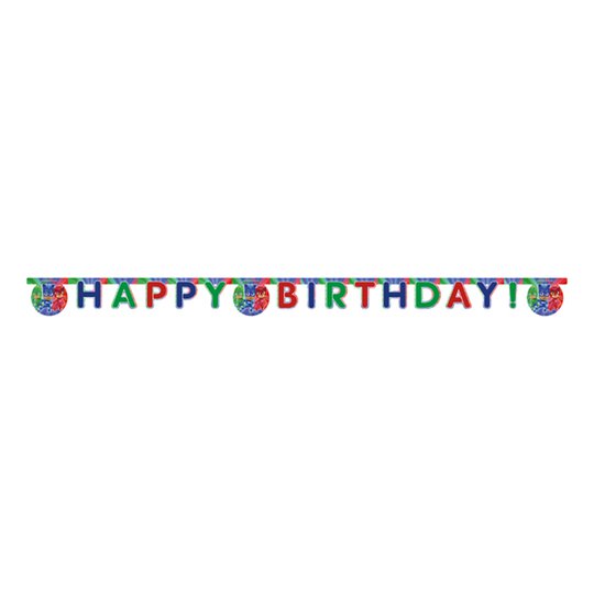 Girlang Happy Birthday Pyjamashjältarna