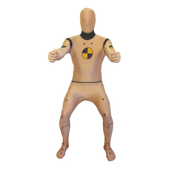 Morphsuit Krocktest Docka Maskeraddräkt - Large