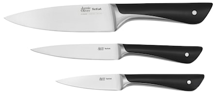 Jamie Oliver Knivset 3 delar Kockkniv / Skalkniv / Kökskniv