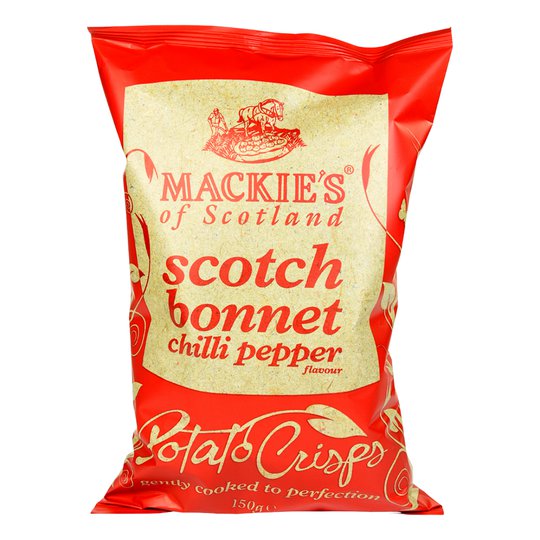 Mackie's Scotch Bonnet Chillipepper Chips - 150 gram