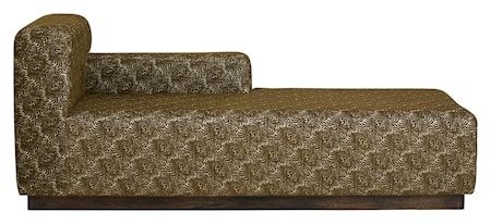 Amur Chaise Longue Jacquard Olive