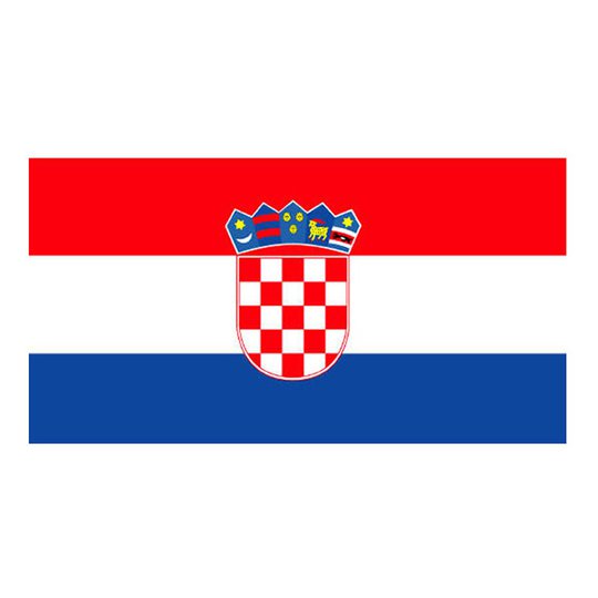 Flagga Kroatien