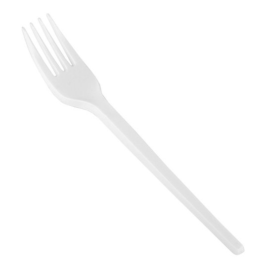 Engångsgafflar i Plast - 100-pack