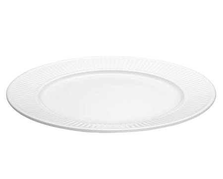 Plissé Tallrik Flat Ø 28 cm Vit