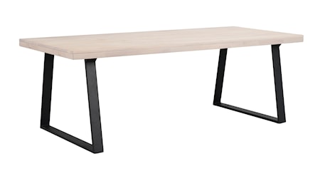 Brooklyn Matbord Vitpigmenterad Ek U-ben 220x95 cm