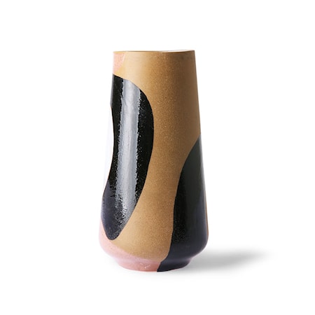 Handmålad Flower Ceramic Vas