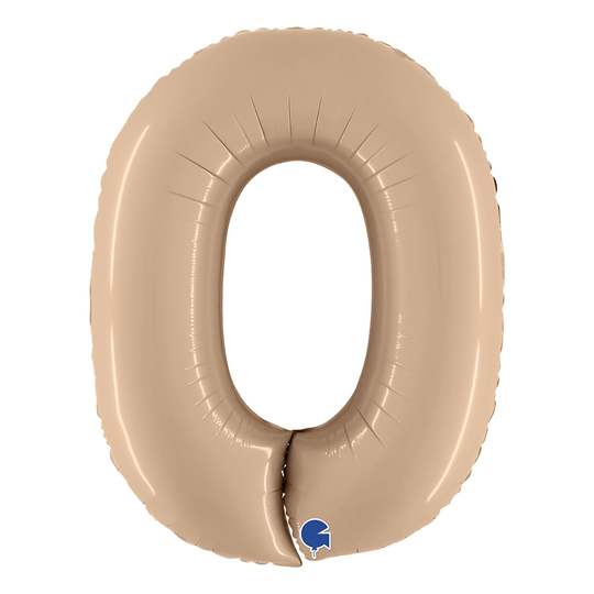Sifferballong Satin Nude - Siffra 0