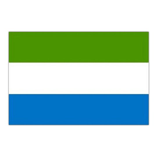 Flagga Sierra Leone
