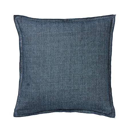 Kuddfodral Linne 50x50 cm Midnatt