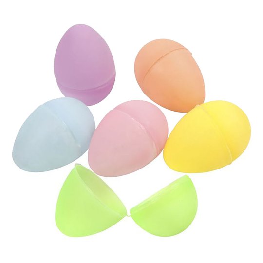 Plastägg Pastell - 12-pack