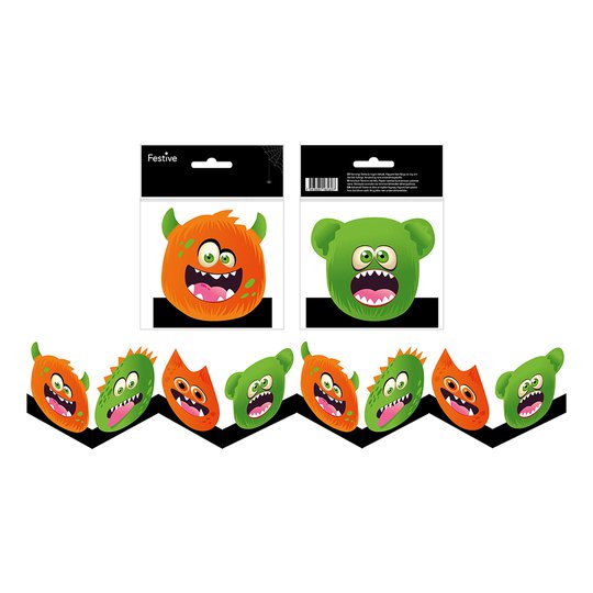 Spökrad Halloweenmonster