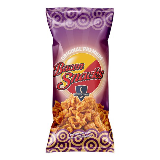 Sundlings Bacon Snacks - 140 g