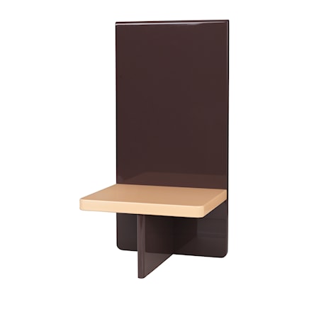 Tenna Hylla 26x52cm Aubergine/Dusty Peach