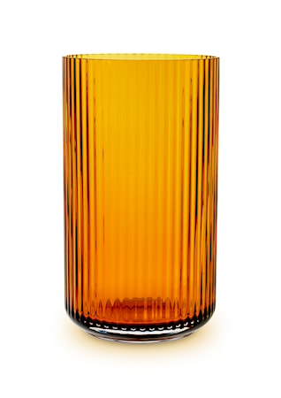 Lyngby Vas Amber Munblåst Glas H31 cm