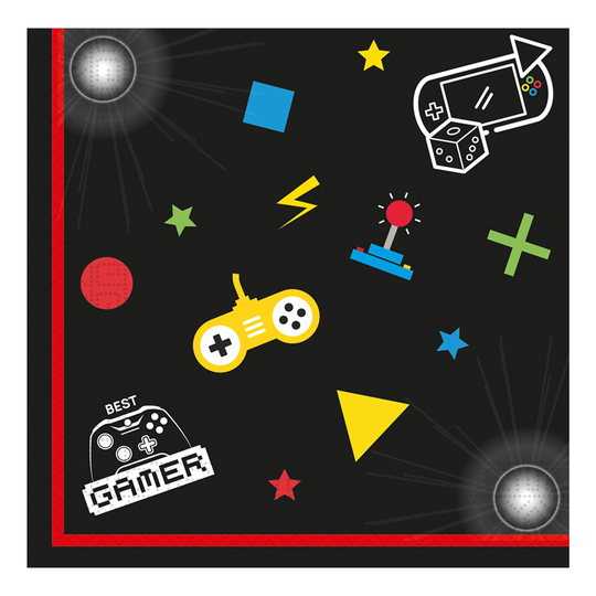 Servetter Gaming Party - 20-pack