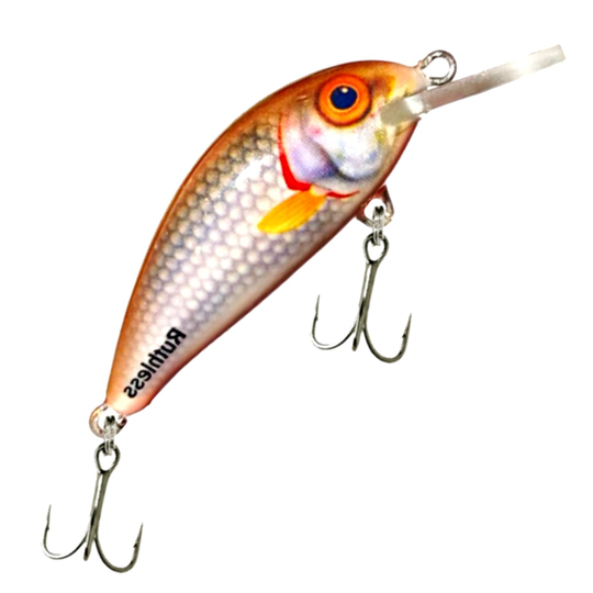 Ruthless Reaper 4,5 cm wobbler BROWN