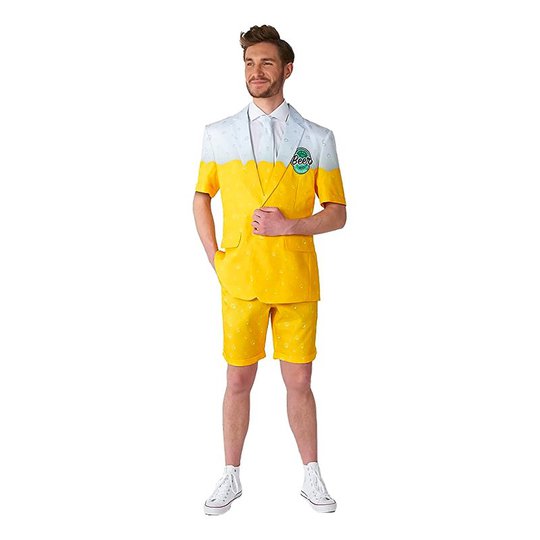 Suitmeister Premium Beer Yellow Summer Kostym - Small