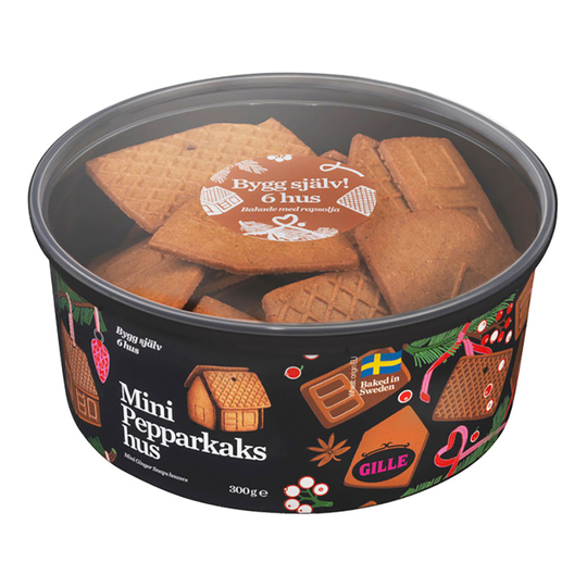 Gille Mini Pepparkakshus - 300 g