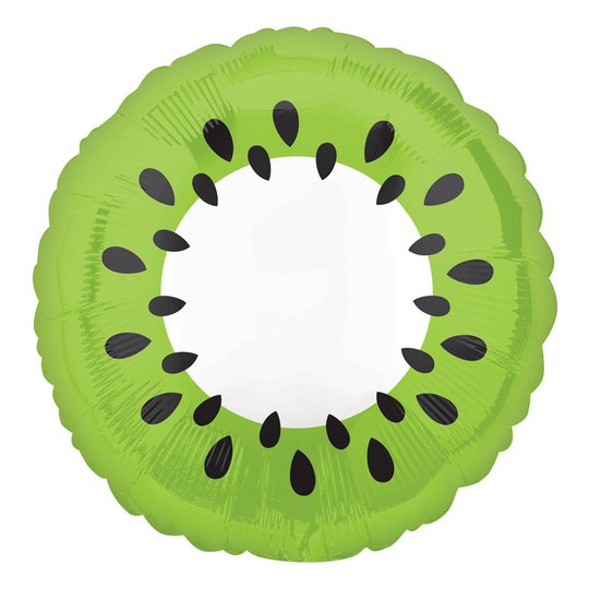 Folieballong Tropisk Kiwi - 1-pack
