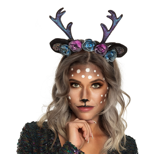 Diadem Dark Deer Glitter - One size