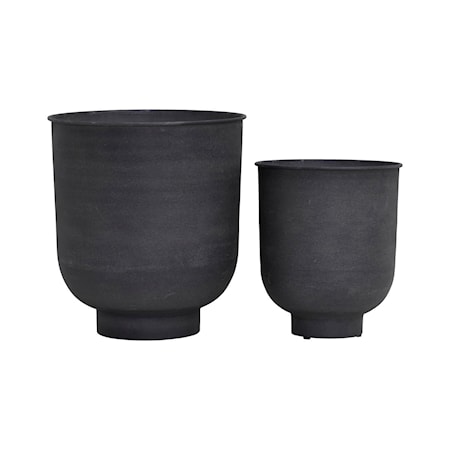 Kruka Vig 2 Storlekar Grå Ø 40cm