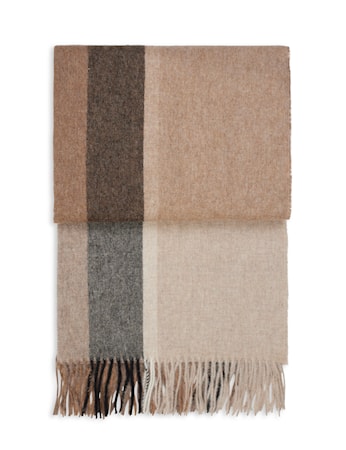 Manhattan Pläd Beige