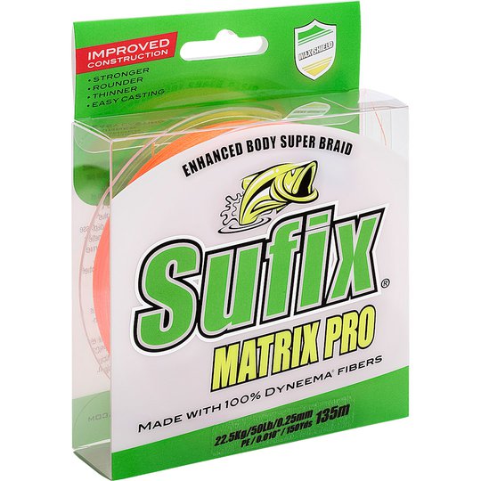Sufix Matrix Pro 135 m orange flätlina