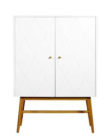 Monterey Skåp Vit 135 cm