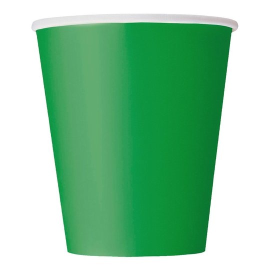 Pappersmuggar Mörkgröna - 8-pack