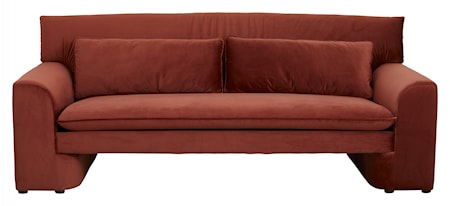 Geo Soffa Rust Röd