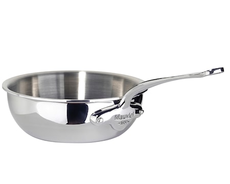 Cook Style Sautépanna Rundad 2,8L Blank Stål