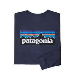Patagonia M's L/S P-6 Logo Responsibili-Tee