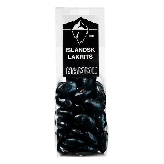 Nammi Lakkrís Rindlar - 140 gram