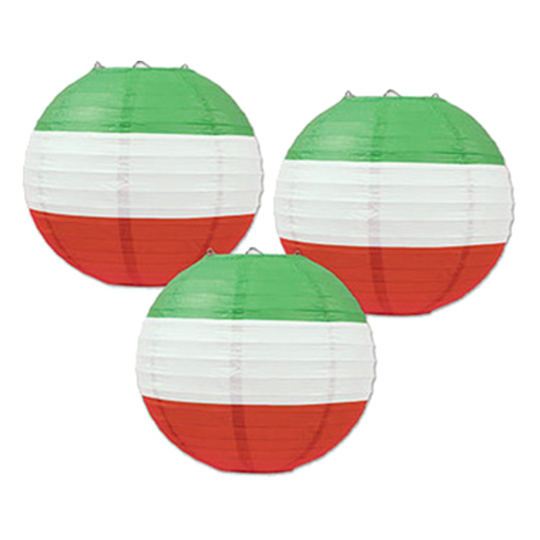 Rislampor Röd/Vit/Grön - 3-pack