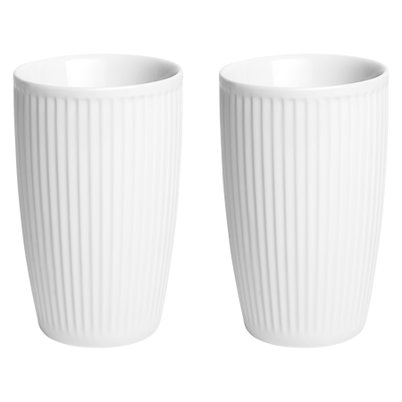 Plissé Termosmugg 35 cl 2-pack Vit